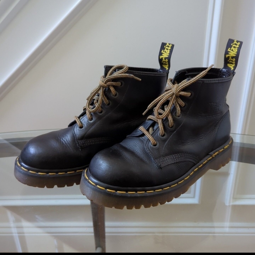 Dr Martens Combat Boots Made In England Men's Size 8.5
